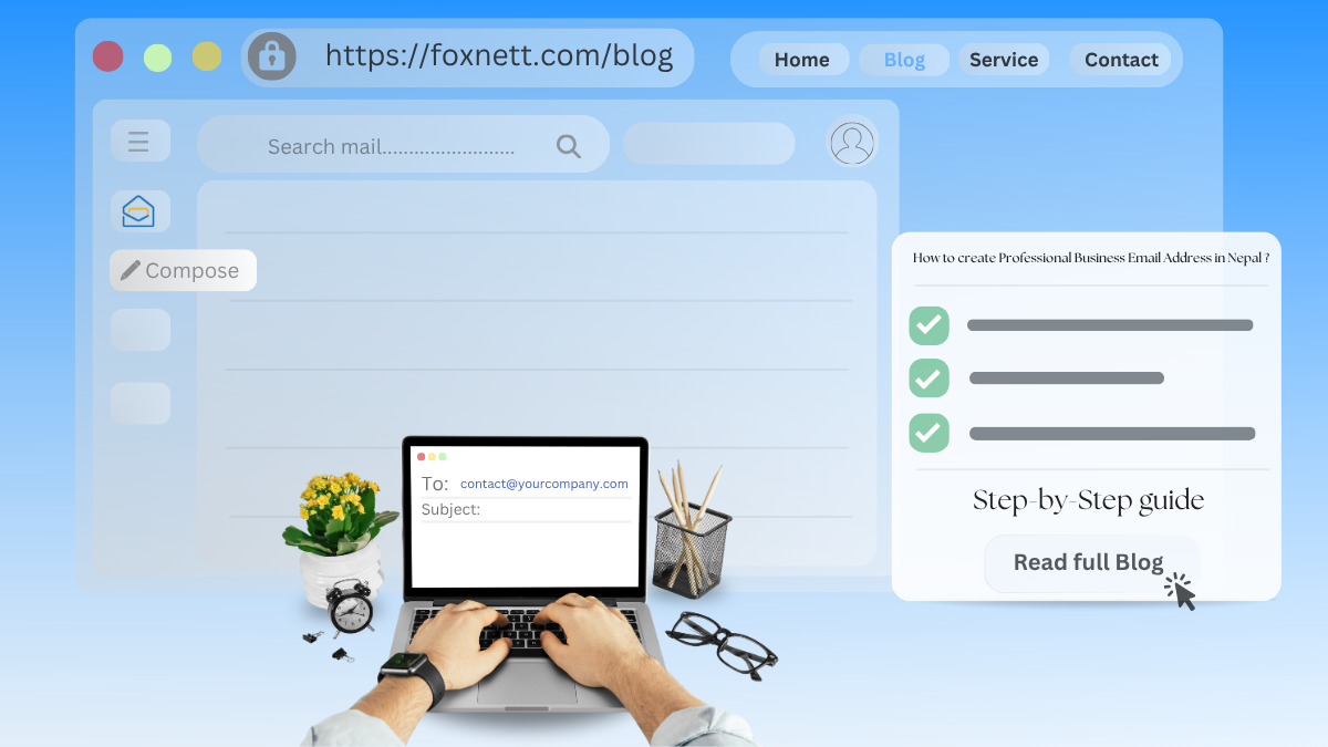 How to Create a Professional Email Address in Nepal (Step-by-Step Guide)